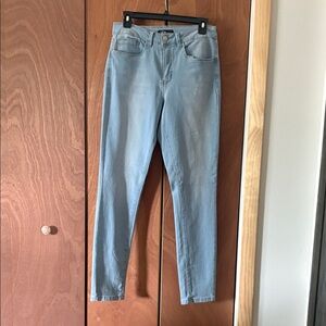 Royalty Light Blue High Rise Skinny  Women's Jeans Size 10